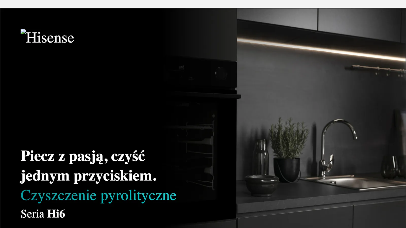 Hisense — podgląd strony